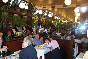 Interior le Brasserie Balzar